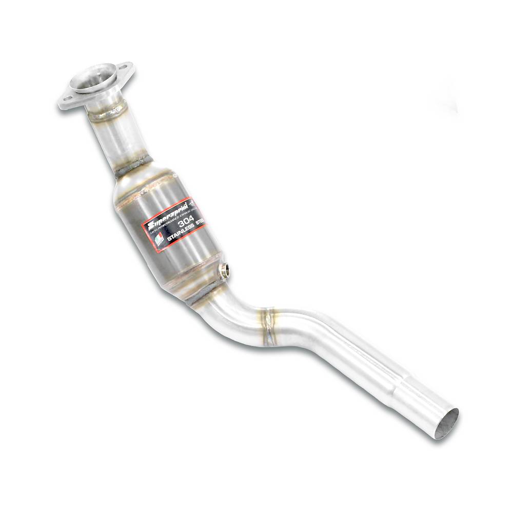 Downpipe Sinistro + Catalizzatore metallico