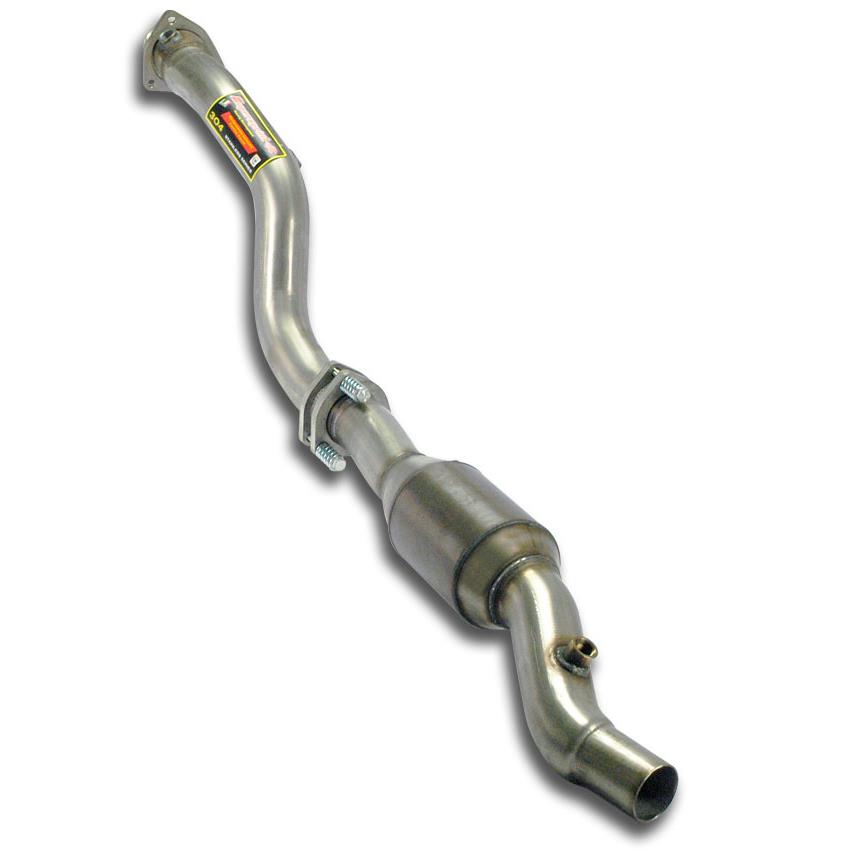 Downpipe destro + Catalizzatore metallico