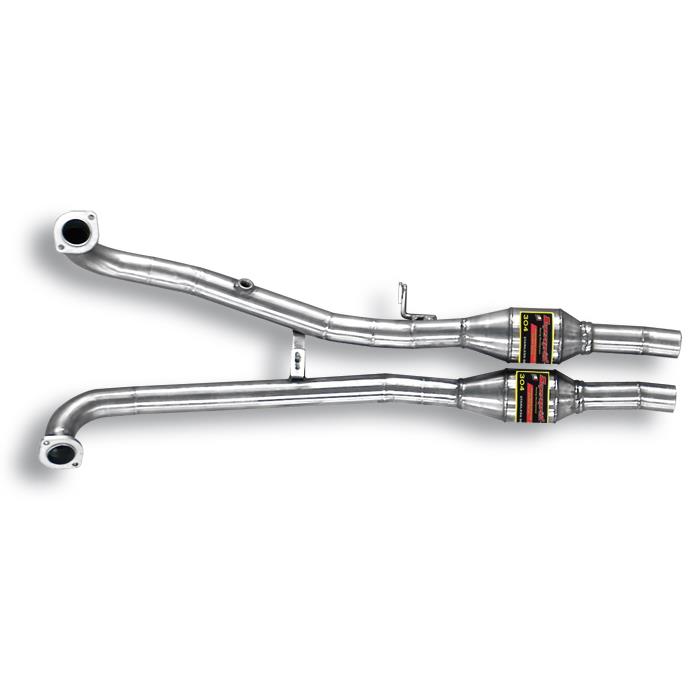 Anteriore con catalizzatore metallico Destro - Sinistro