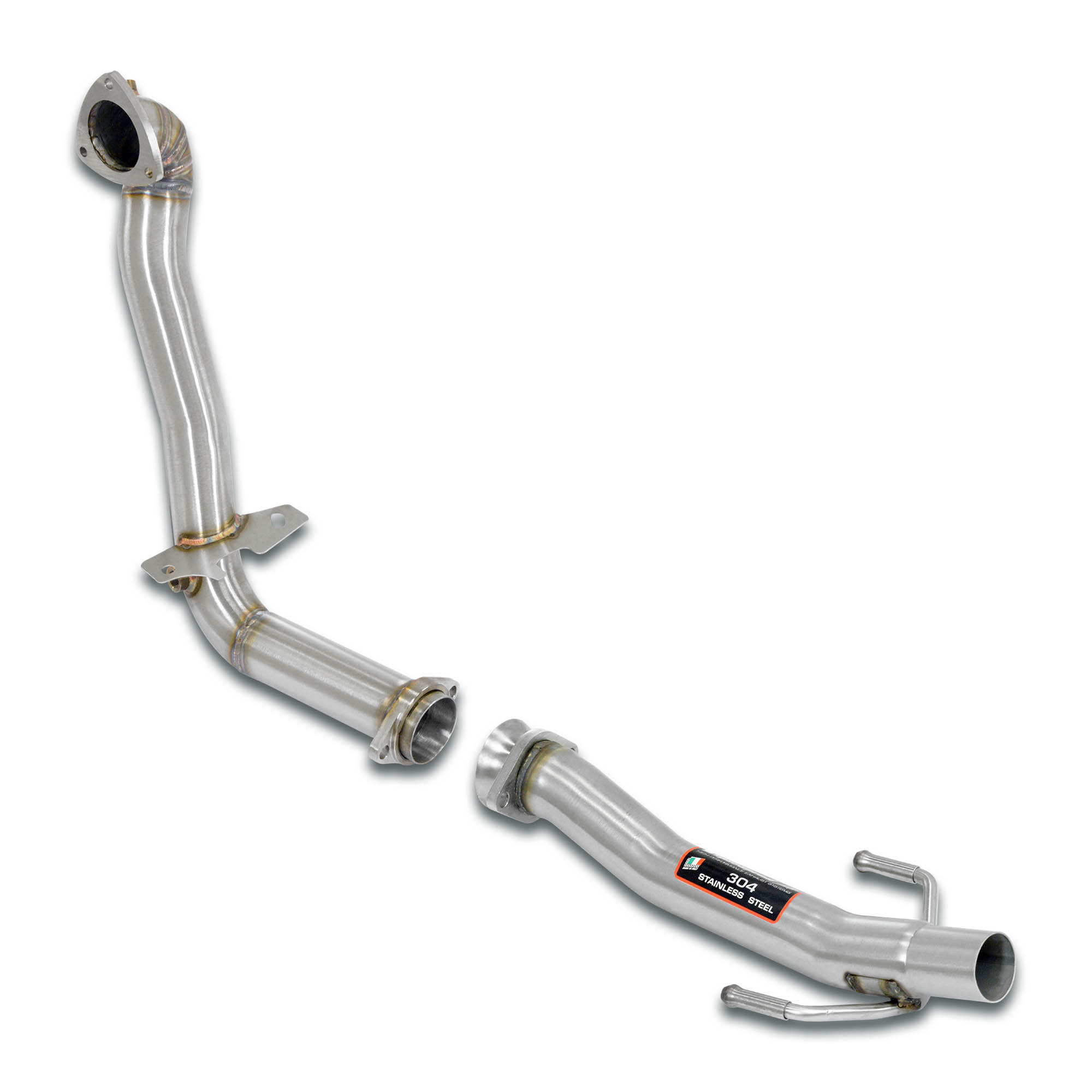 Kit tubo turbina 100% Inox<br>(Sostituisce catalizzatore di serie)