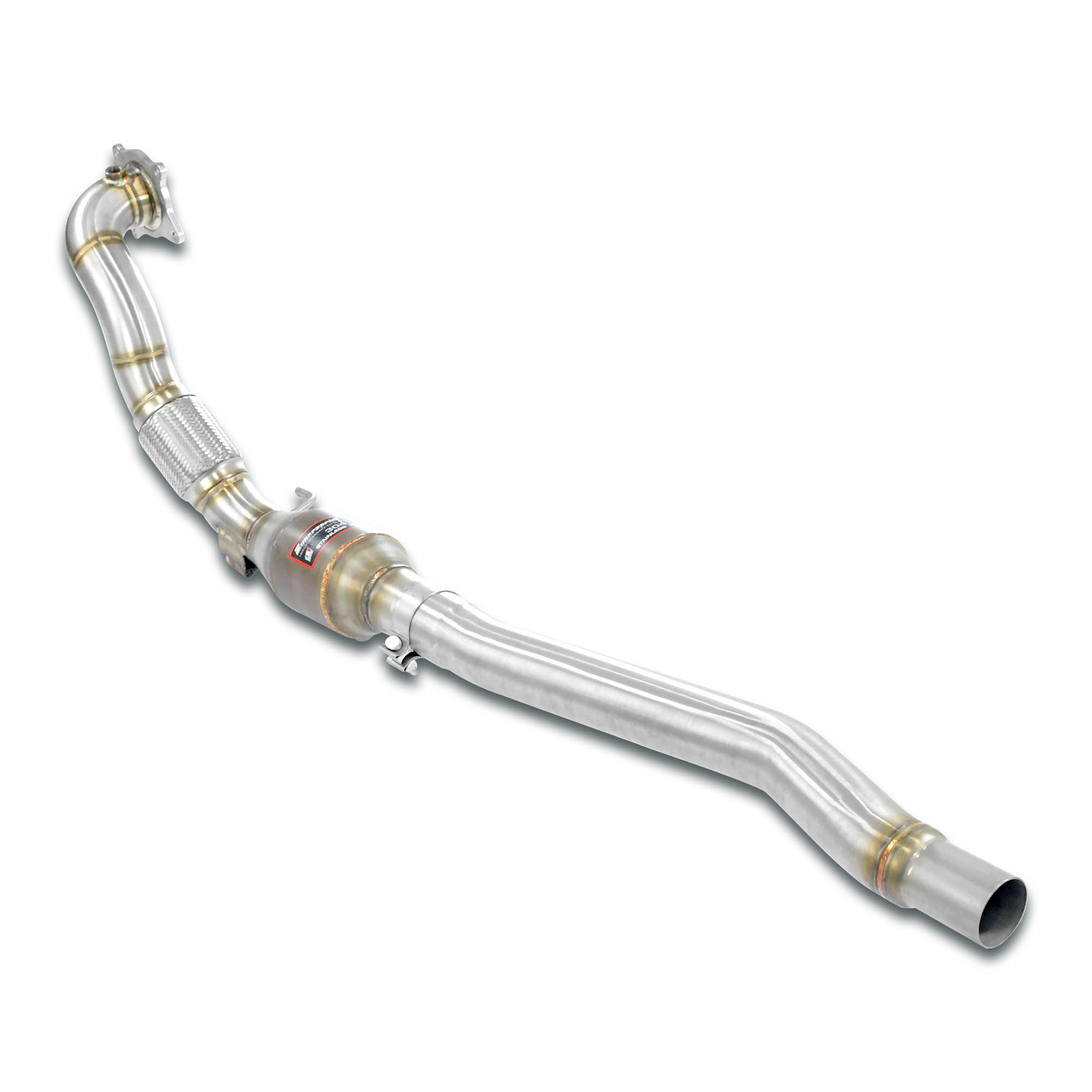 Kit tubo turbina + Catalizzatore metallico 200 CPSI