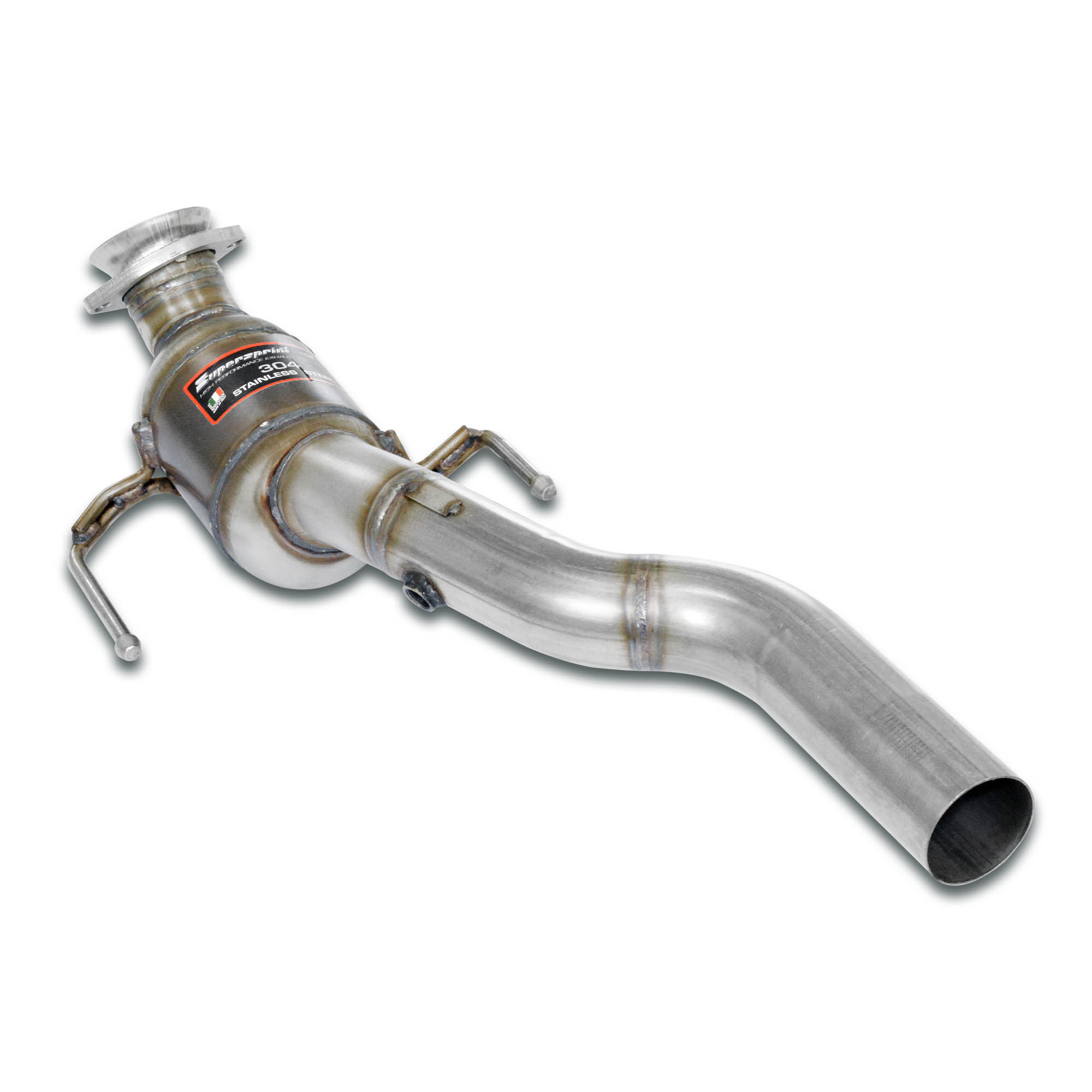 Anteriore Sinistro con catalizzatore metallico