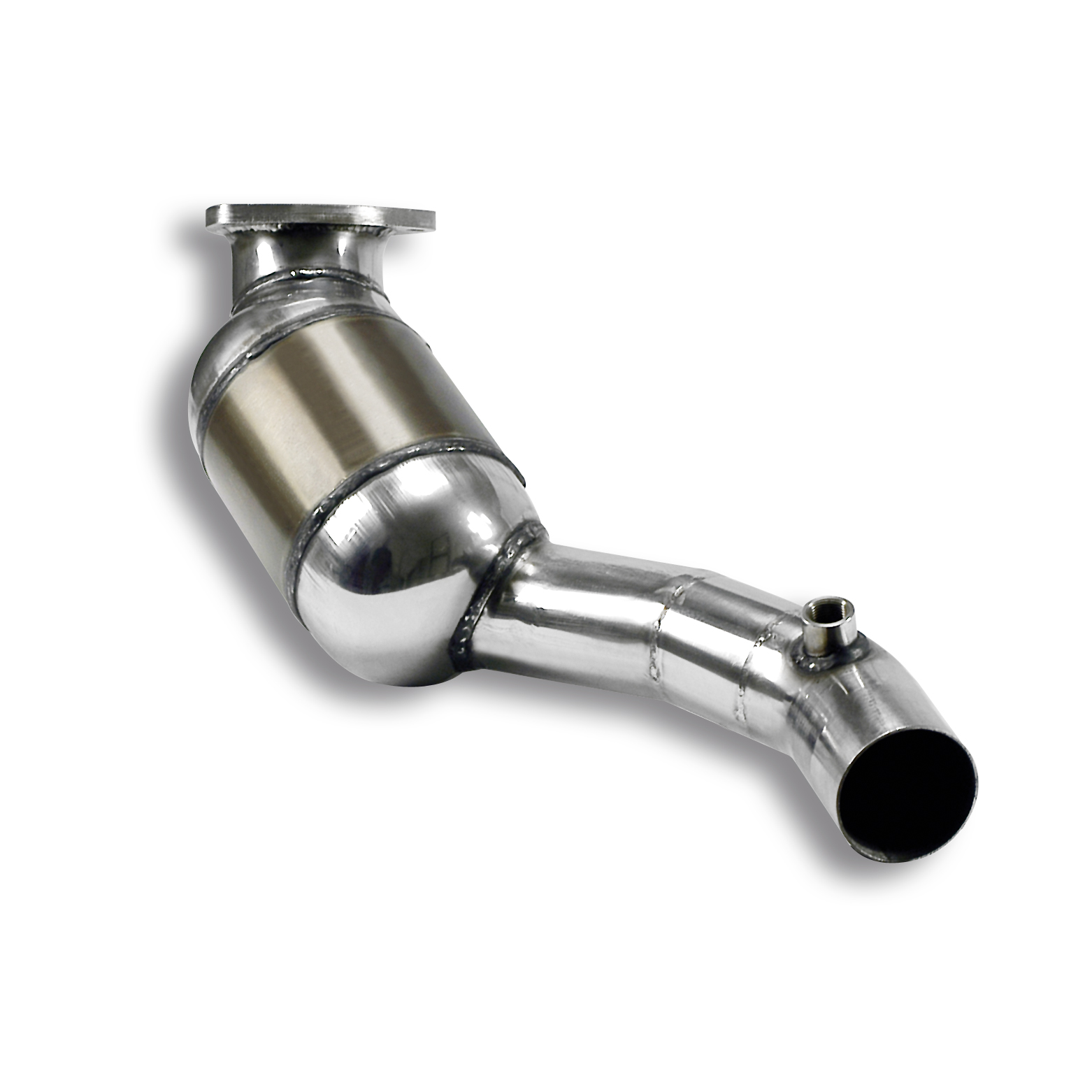 Anteriore Sinistro con catalizzatore metallico