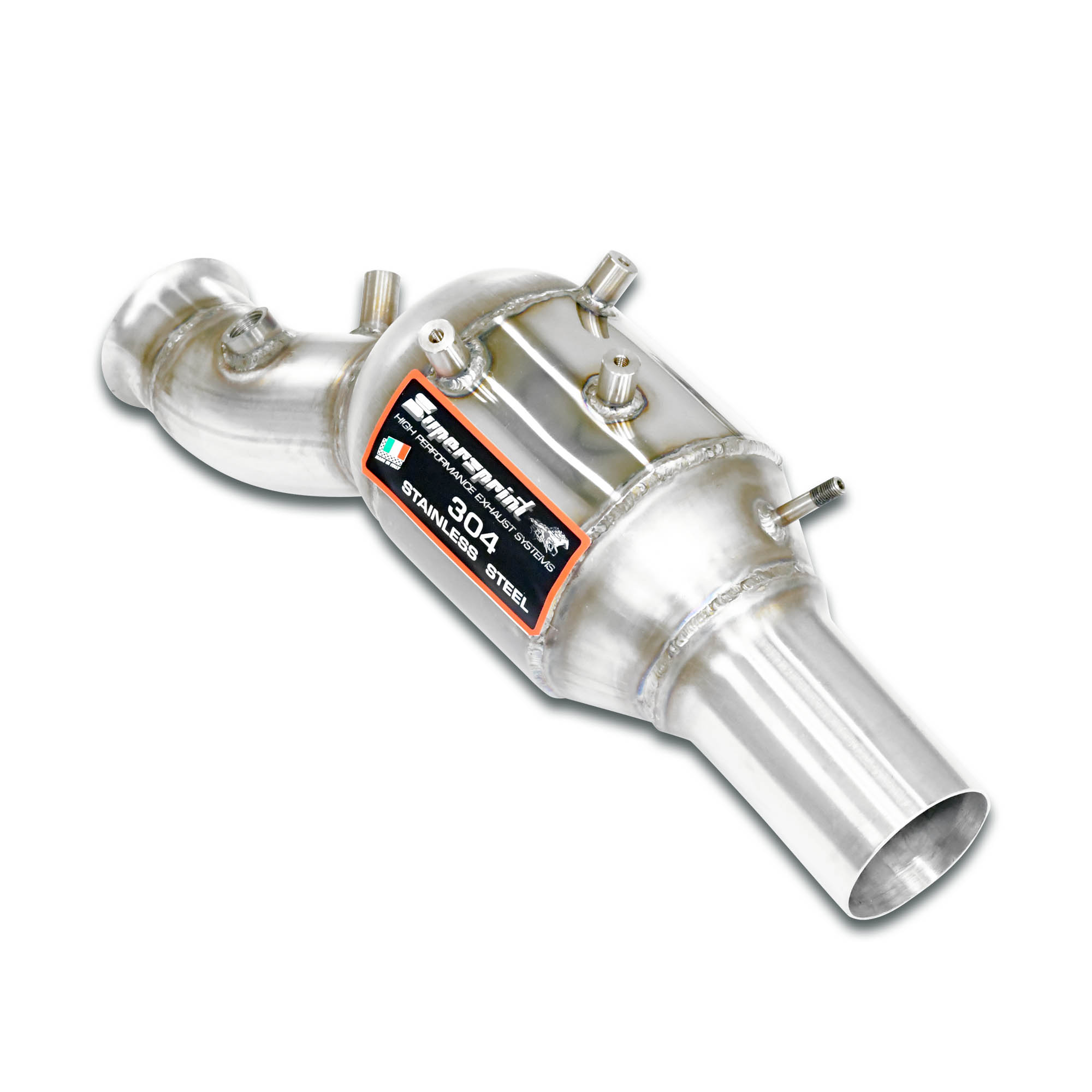 Anteriore Sinistro con catalizzatore metallico