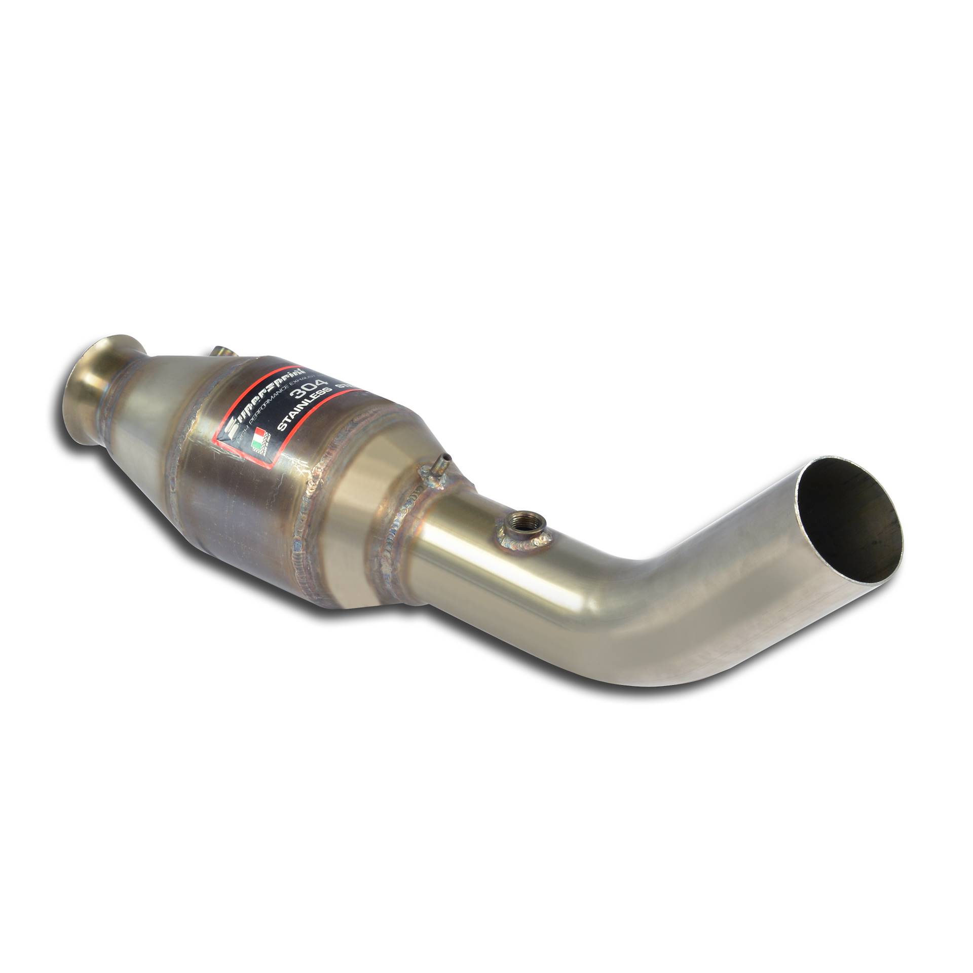 Anteriore destro con catalizzatore metallico
