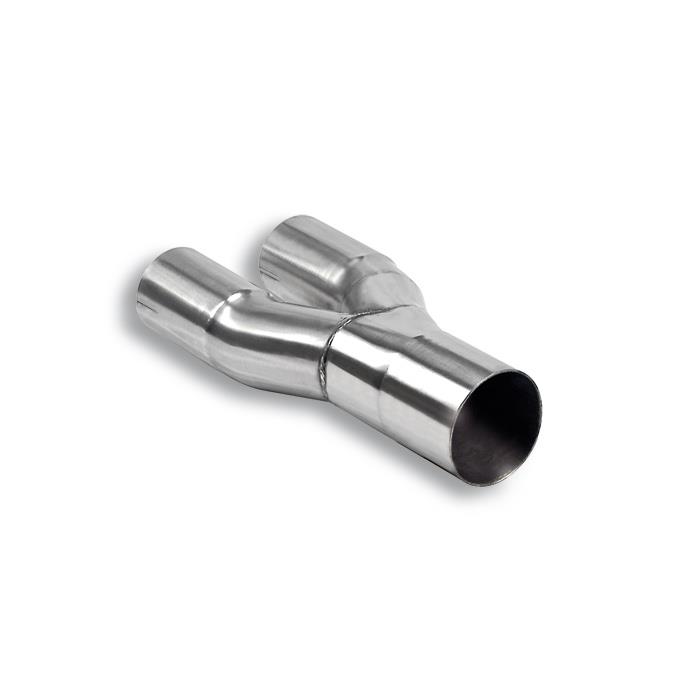 Bivio raccordo "Y-Pipe" per catalizzatore di serie