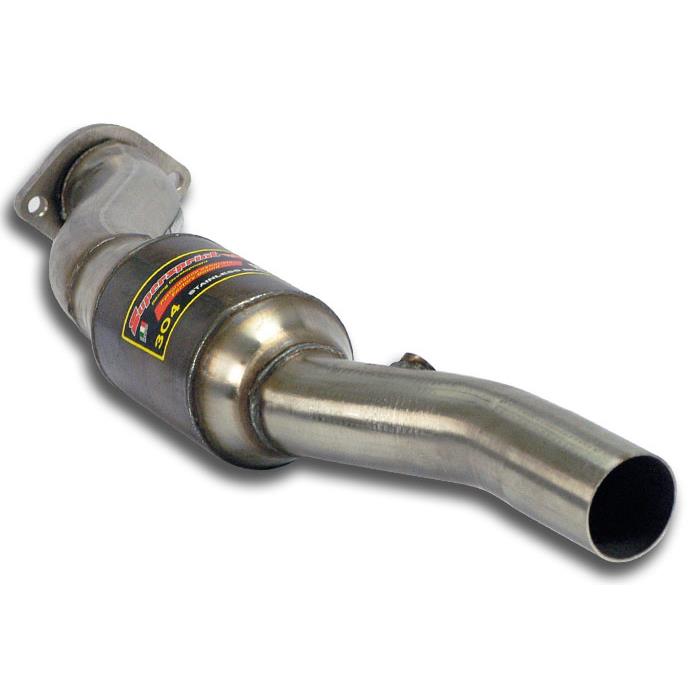Scarico anteriore Destro con catalizzatore metallico