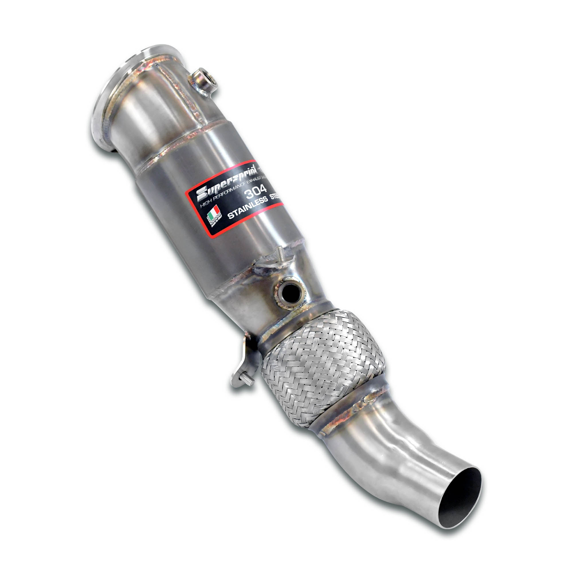 Downpipe + Catalizzatore metallico 100CPSI