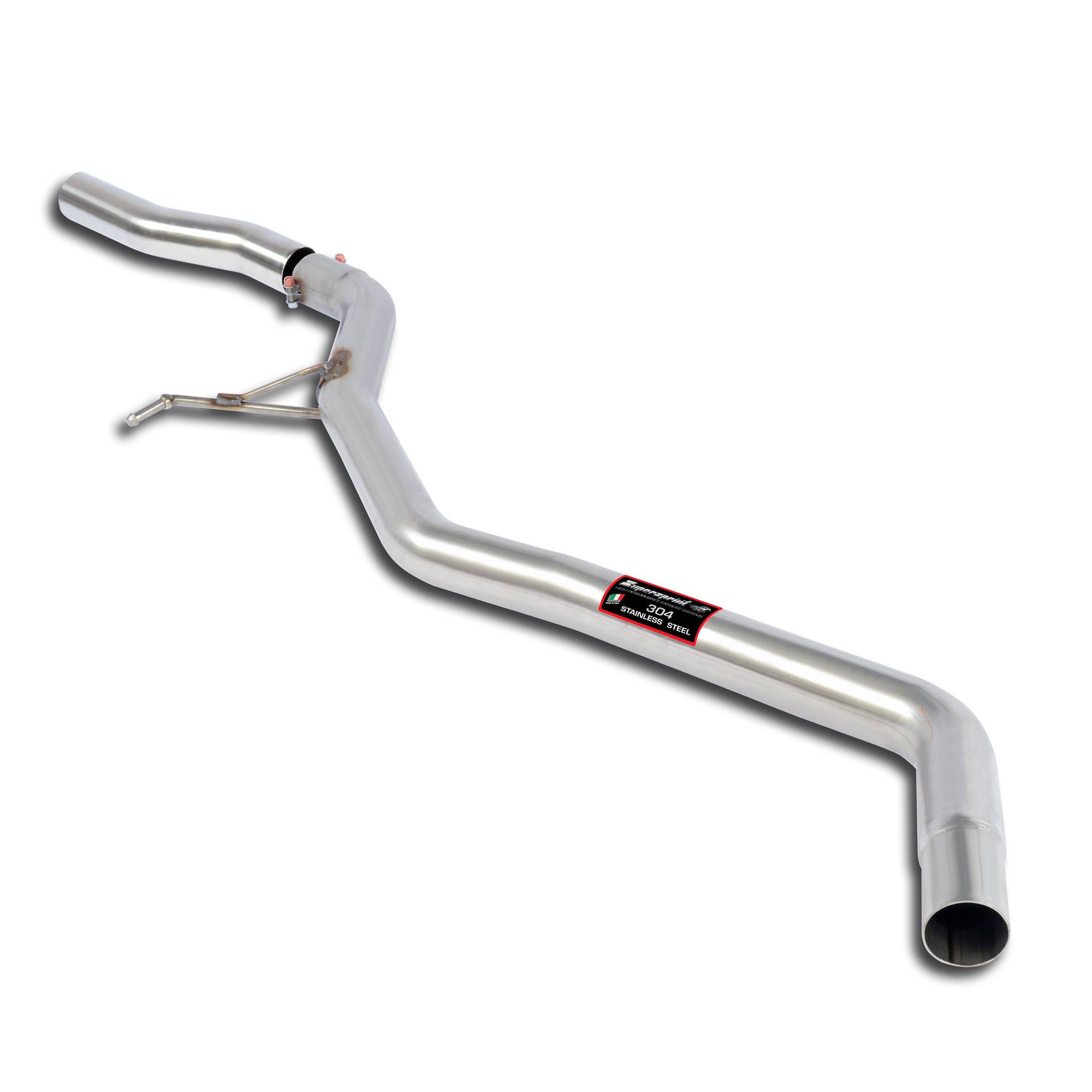 Tubo Centrale + Kit supporti scarico<br>(Sostituisce centrale di serie)