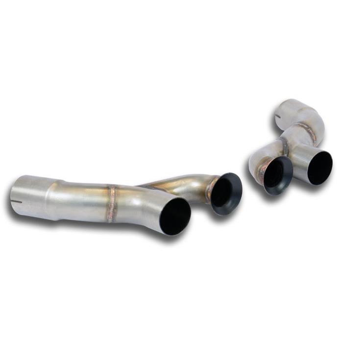 Kit tubi uscita "Y-Pipe" Destro - Sinistro per terminali di serie