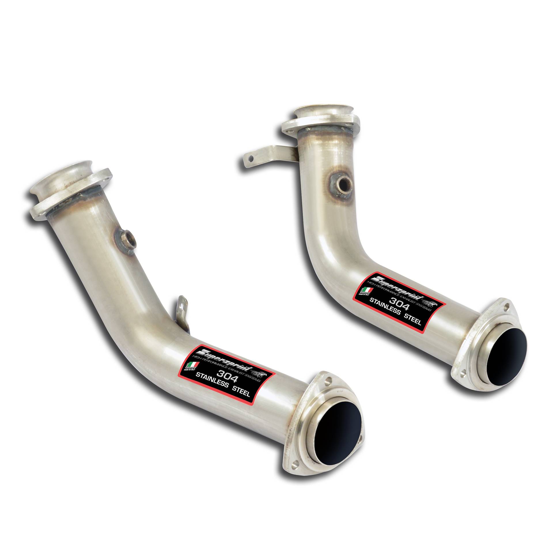 Downpipe kit Destro - Sinistro<br>(Per collettore di serie)