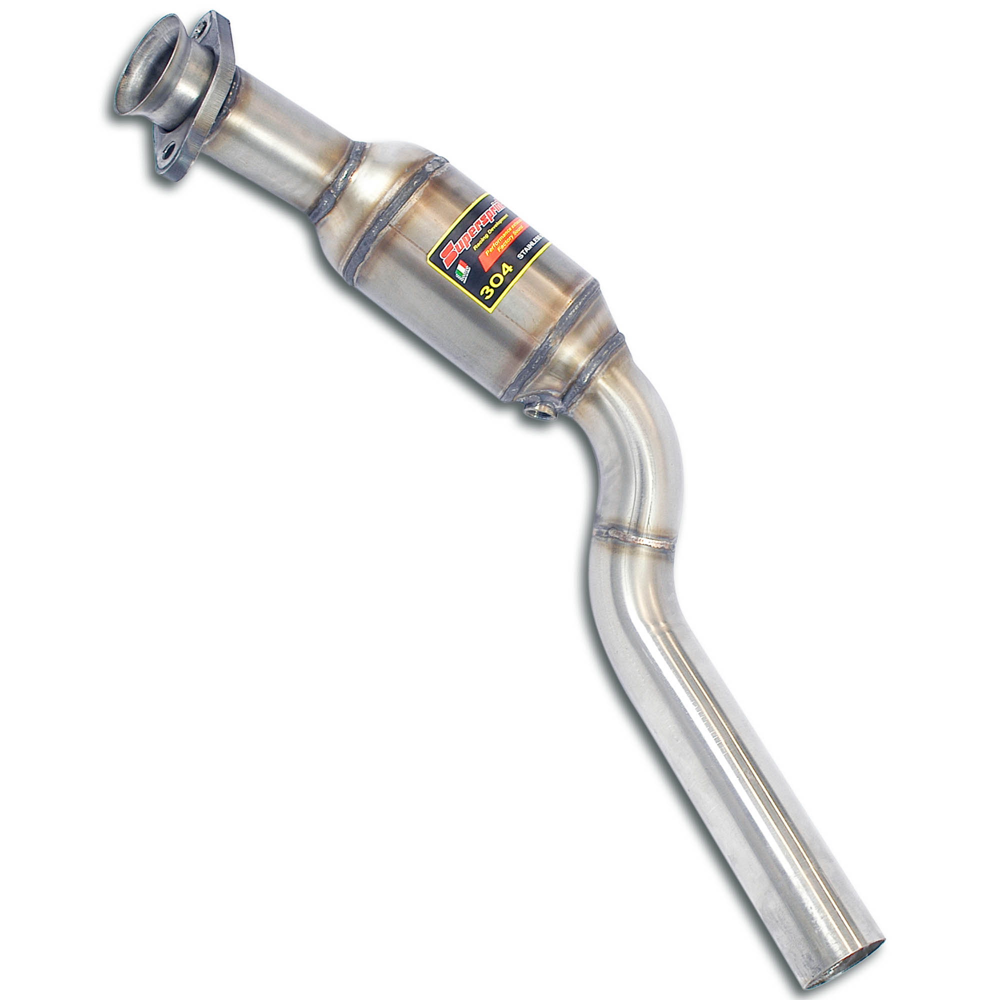 Downpipe Destro + Catalizzatore metallico