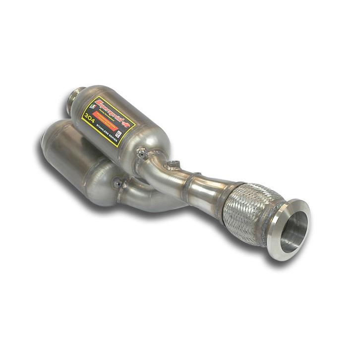"Y-Pipe" sinistro con catalizzatore metallico