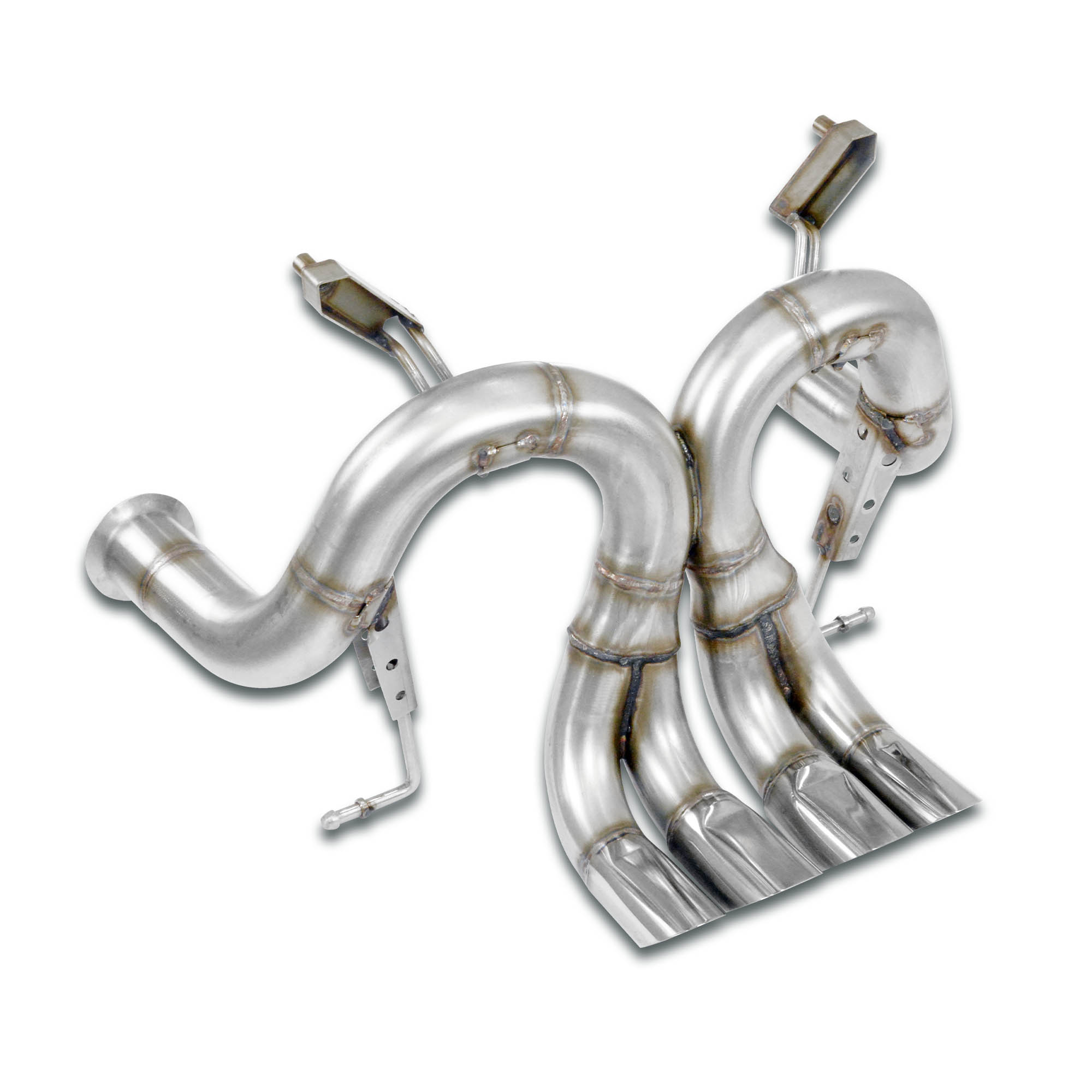 Tubo posteriore "X-Pipe"<br>(Sostituisce marmitta posteriore di serie)<br><strong><span style="color:#ea0000;">-22,0 Kg</span></strong>