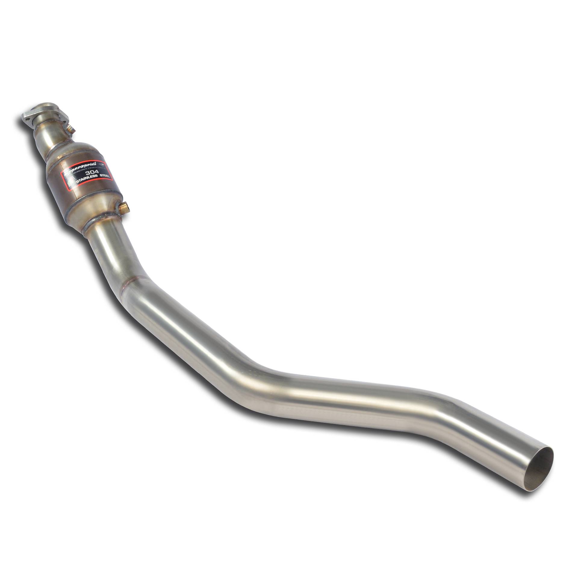 Kit tubo turbina + Catalizzatore metallico sinistro