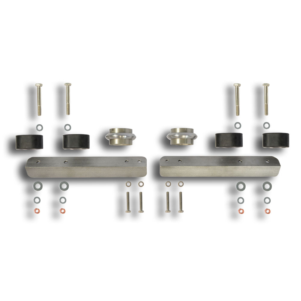 Kit supporti dx-sx + guarnizioni ad anello