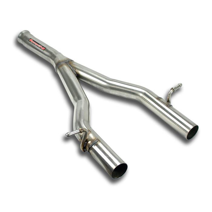 Tubo centrale "Y-Pipe"<br>Inlet Ø80mm