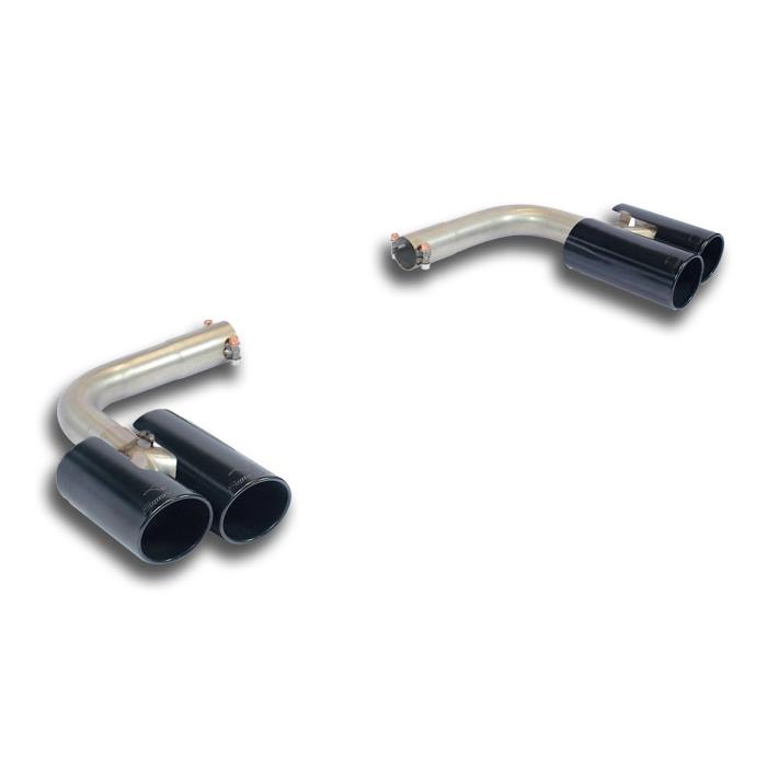 Kit terminali "Gun Metal Grey" OO80 destro - OO80 sinistro