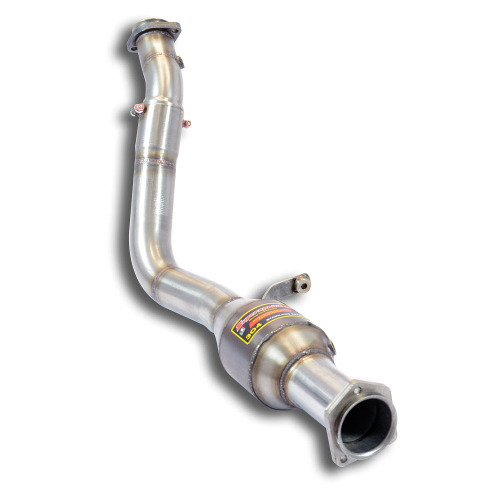 Downpipe Sinistro + Catalizzatore metallico