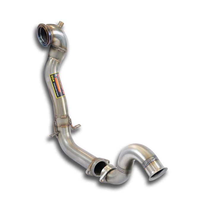 Turbo downpipe kit + Overaxle pipe<br>(Sostituisce catalizzatore di serie)