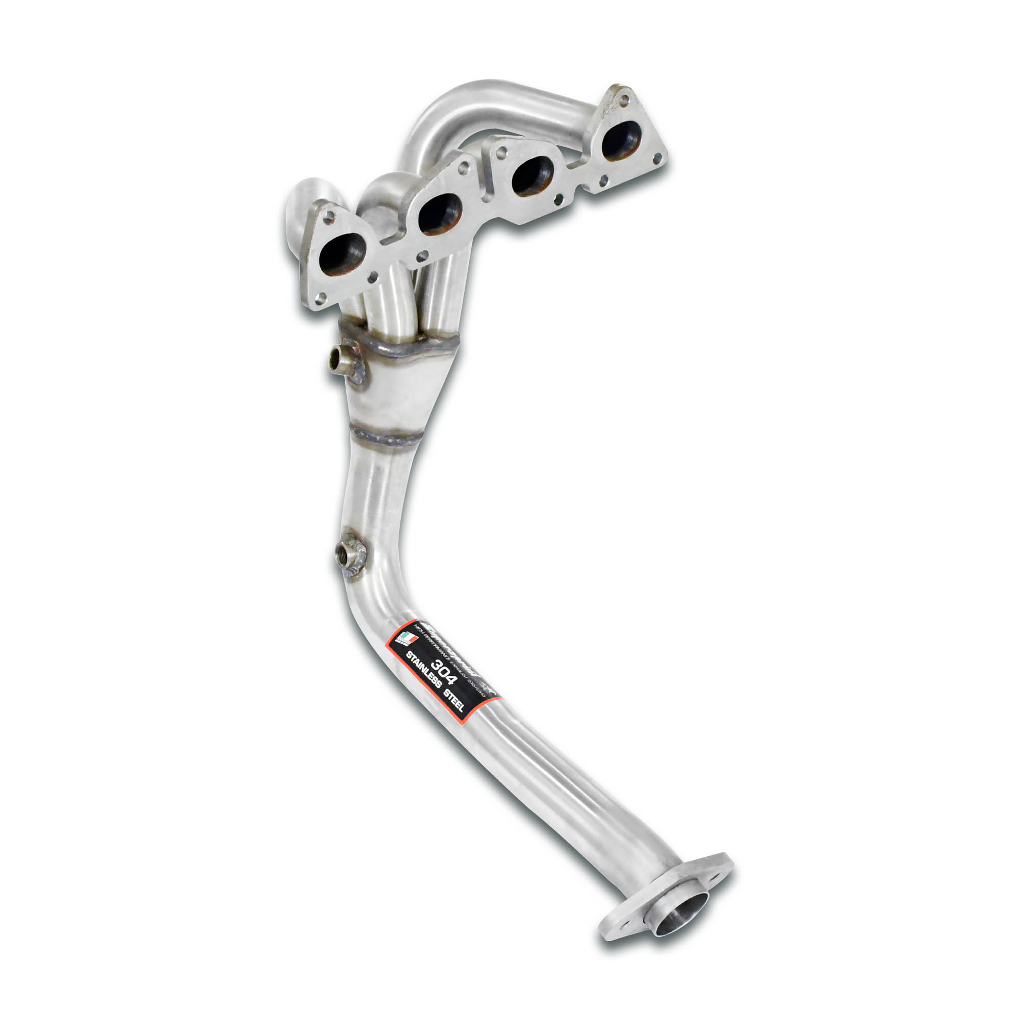 Collettore acciaio inox<br>(sostituisce catalizzatore di serie).