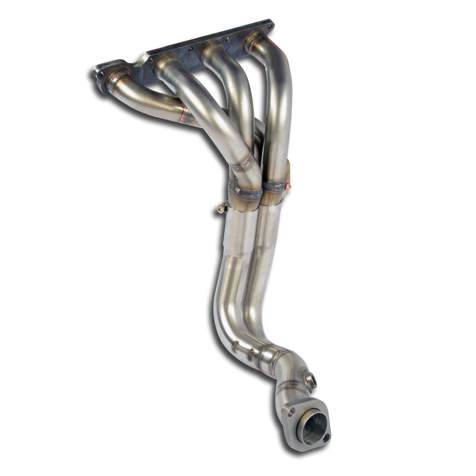 Collettore acciaio inox, per catalizzatore di serie<br>Disponibile su richiesta