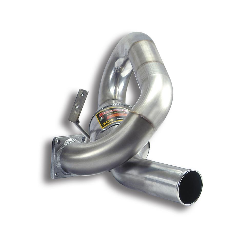 Tubo posteriore Destro + catalizzatore metallico