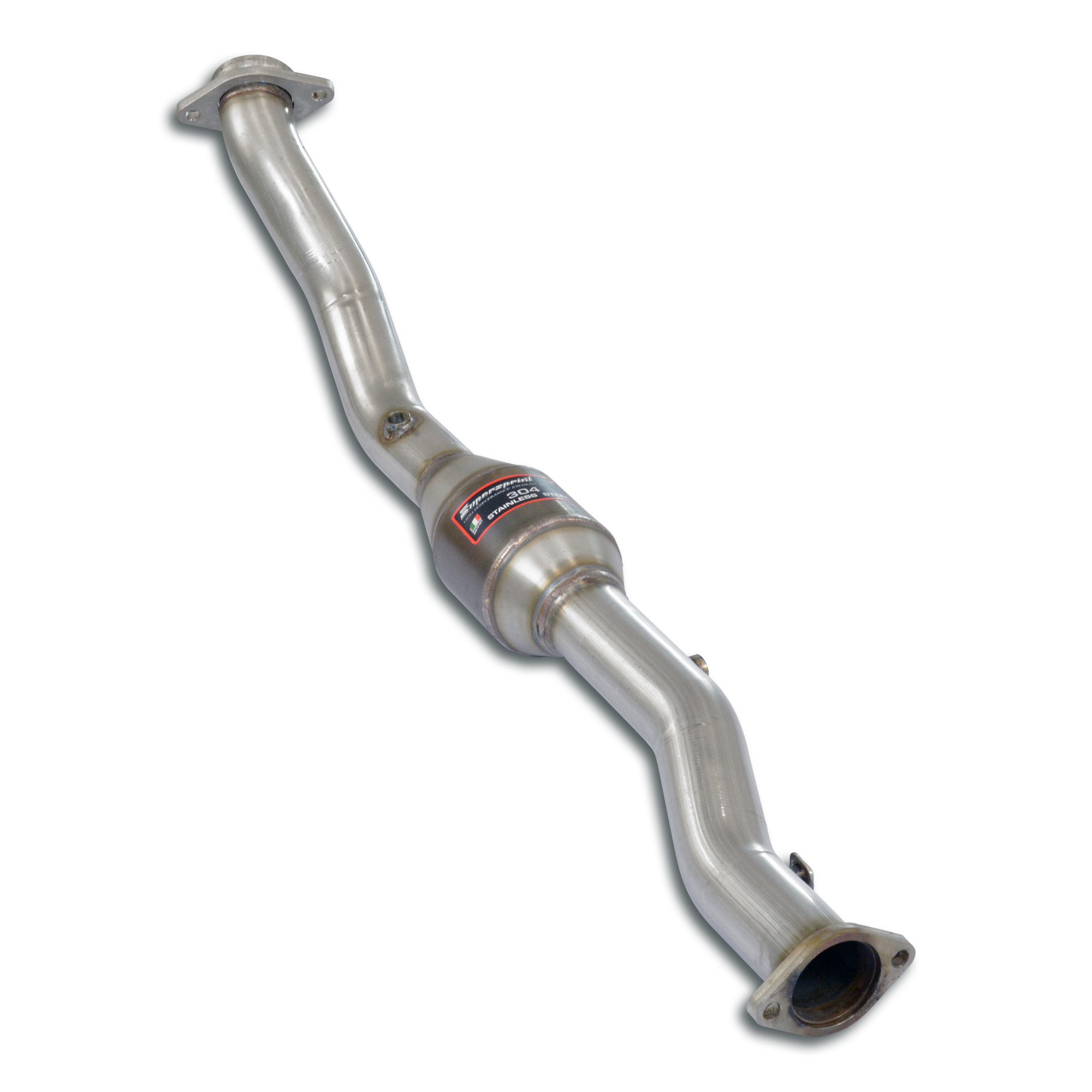 Kit tubo turbina + catalizzatore metallico WRC