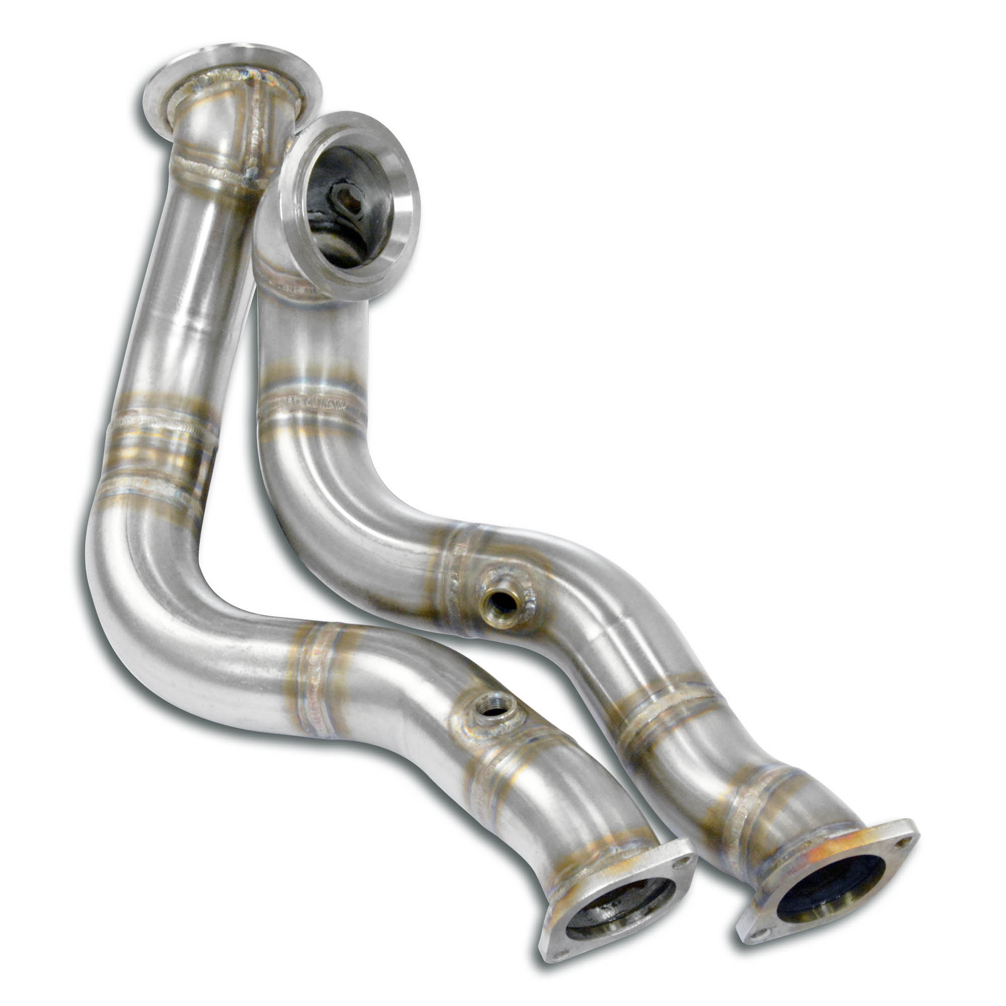 Kit downpipe Destro - Sinistro senza giunto compensatore<br>(sostituisce pre-catalizzatore principale)