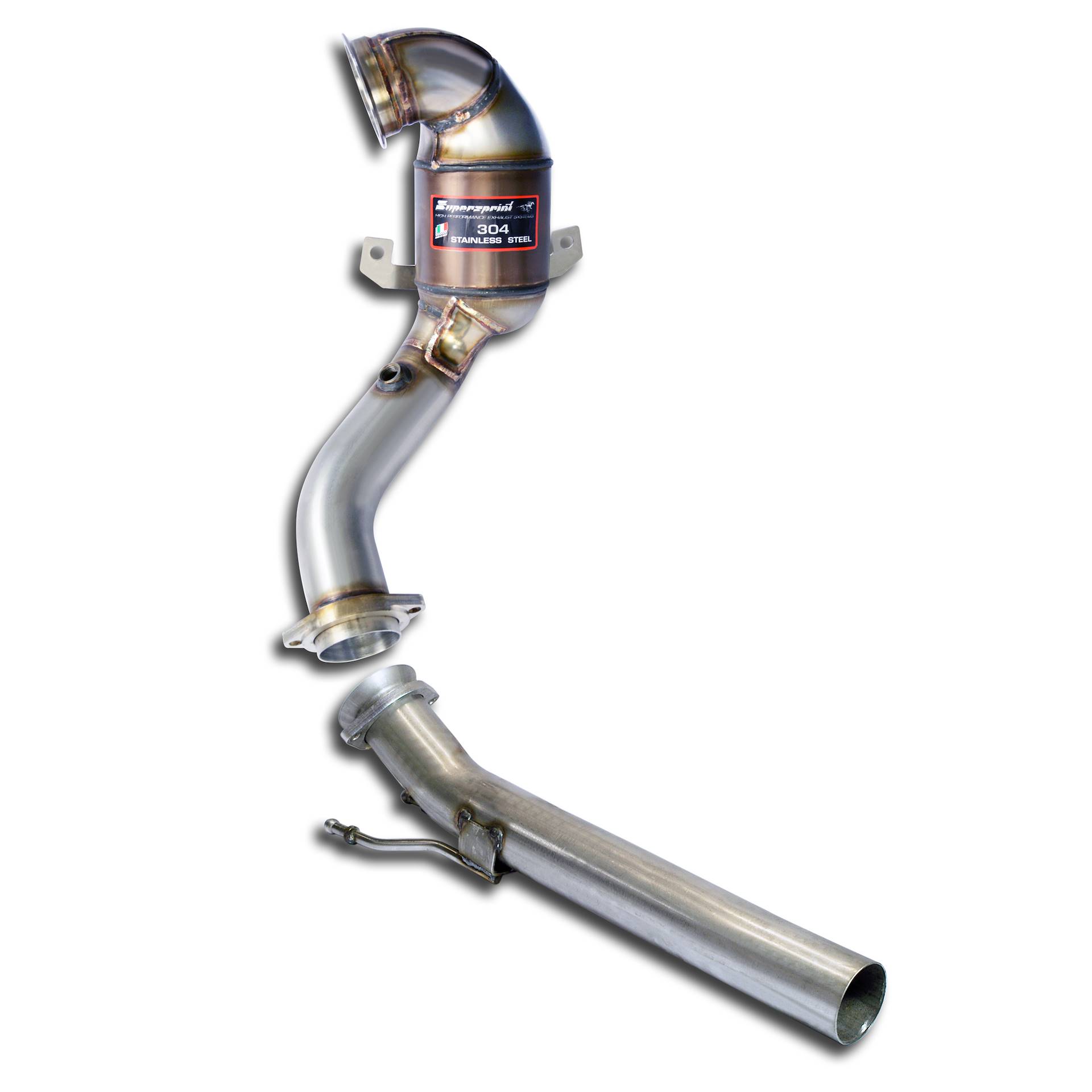 Tubo turbina con catalizzatore metallico 200 CPSI