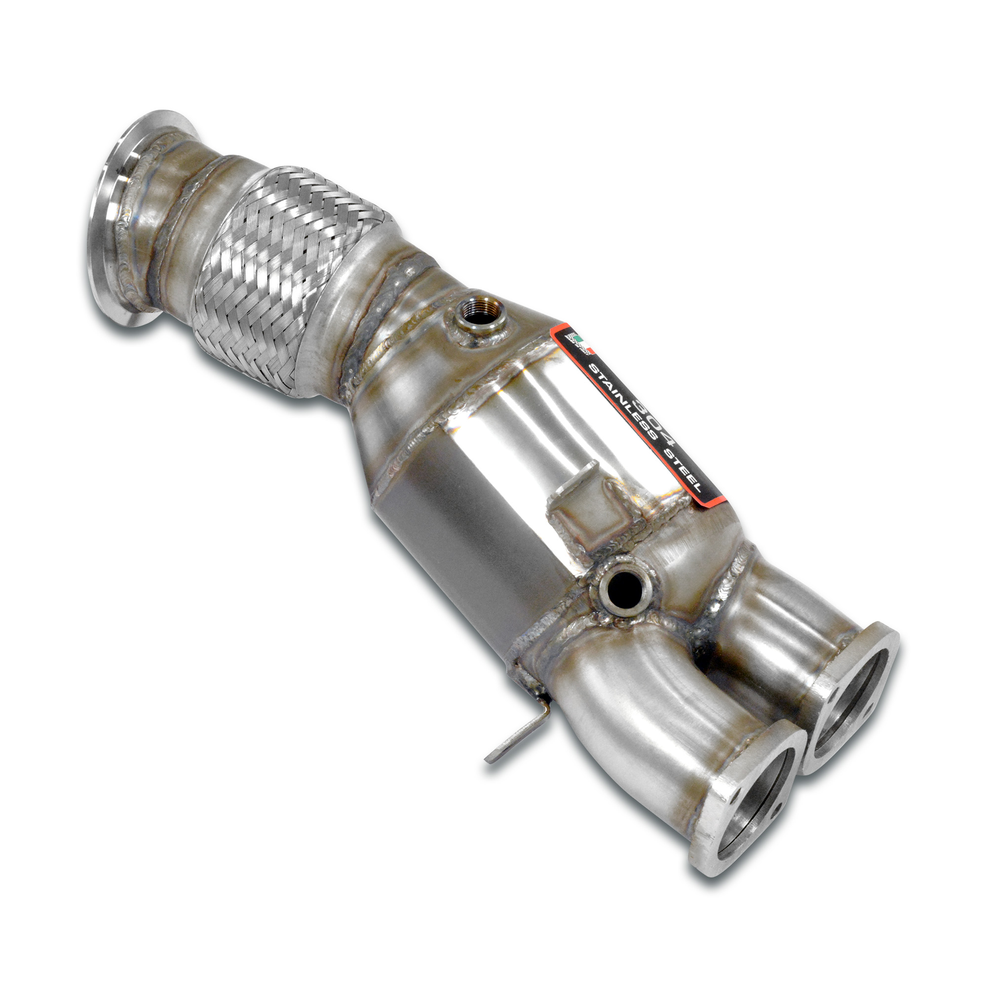 Kit tubi turbina + catalizzatore metallico<br>(Guida a destra / sinistra)