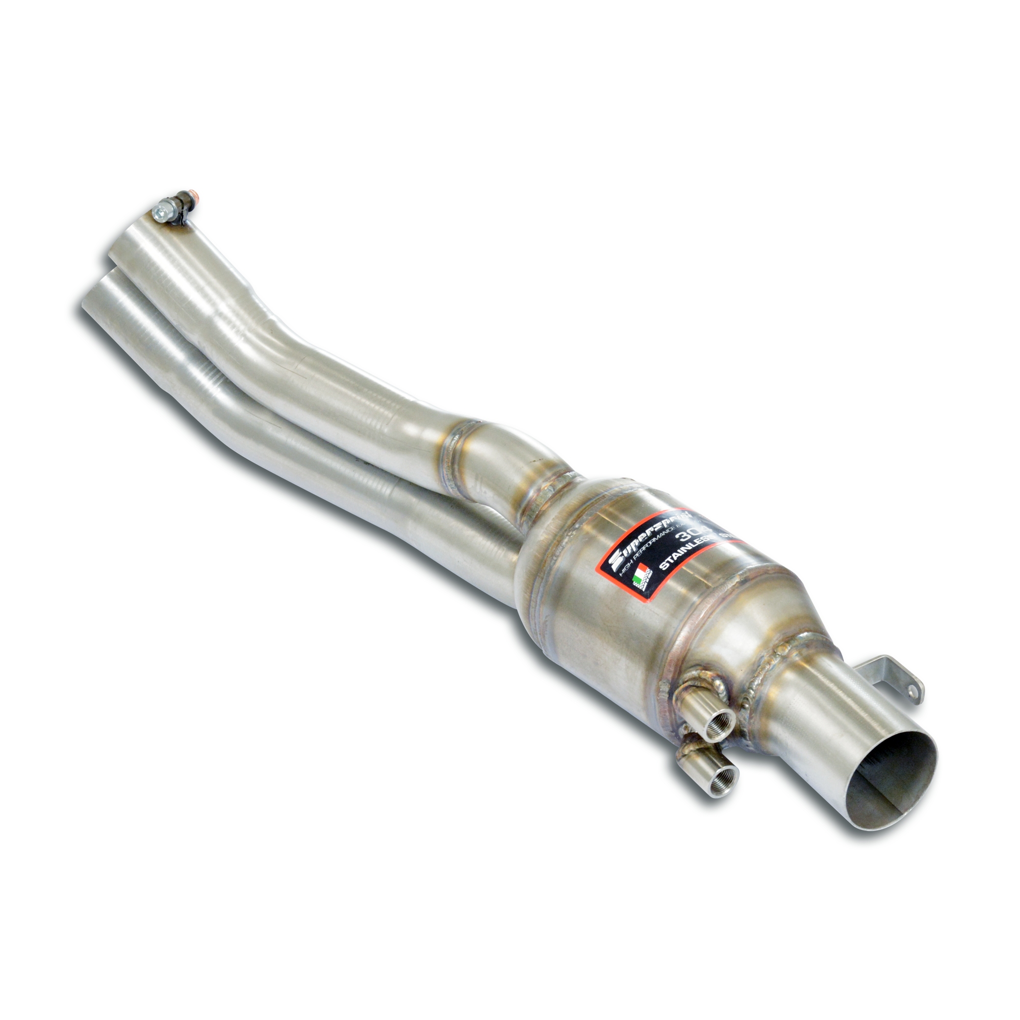 Anteriore con catalizzatore metallico sinistro