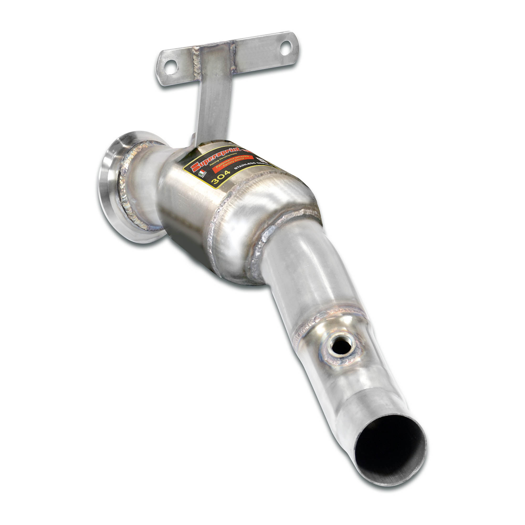 Anteriore Sinistro con catalizzatore metallico