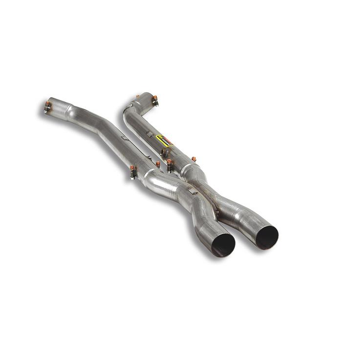 Kit tubi anteriori con"X-Pipe"<br>(sostituiscono catalizzatore di serie)