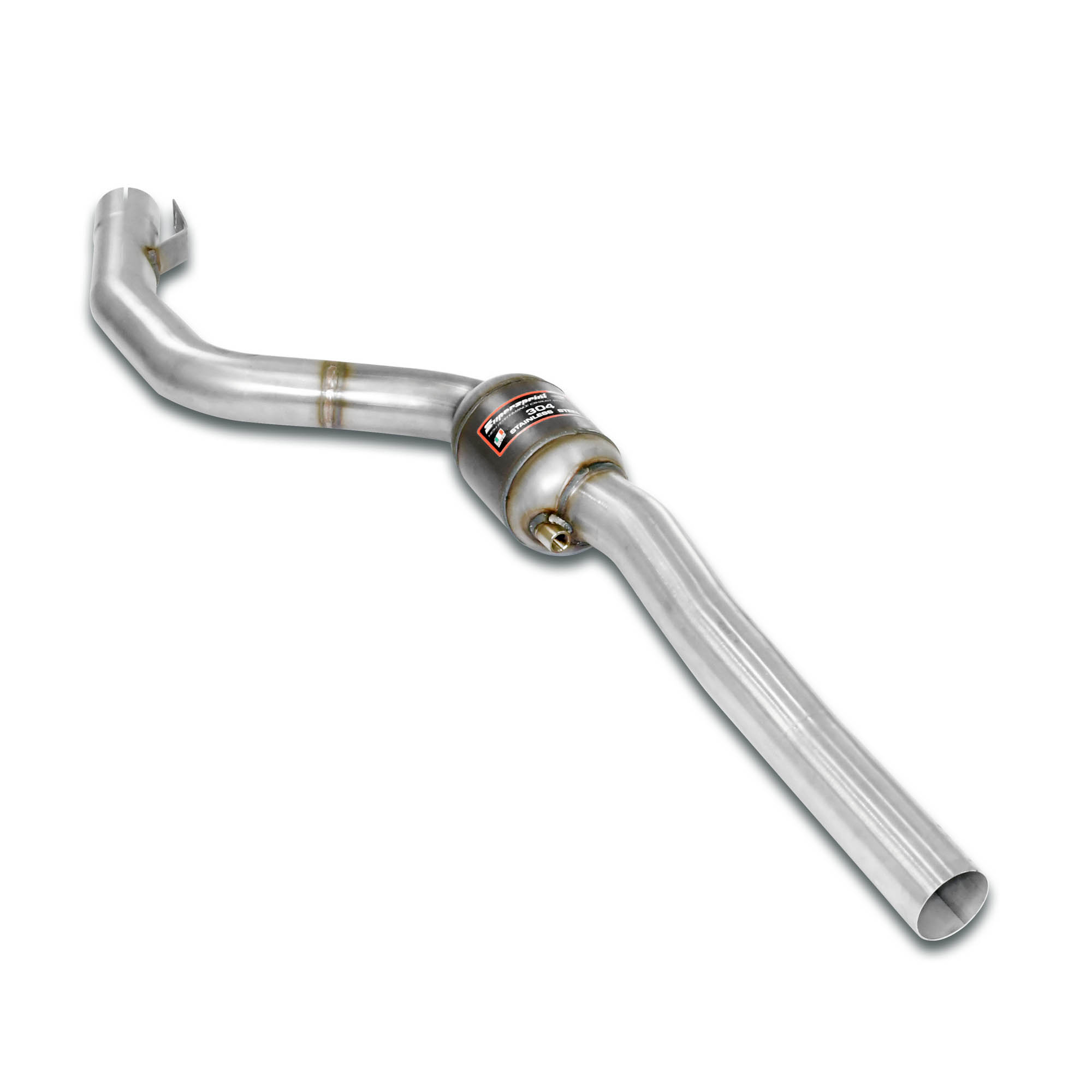 Anteriore con catalizzatore metallico Sinistro