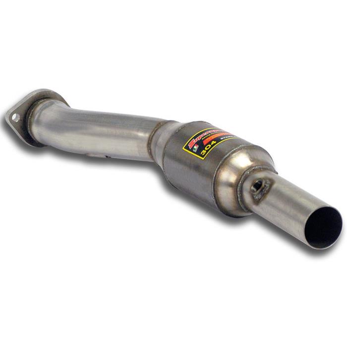 Scarico anteriore Sinistro con catalizzatore metallico