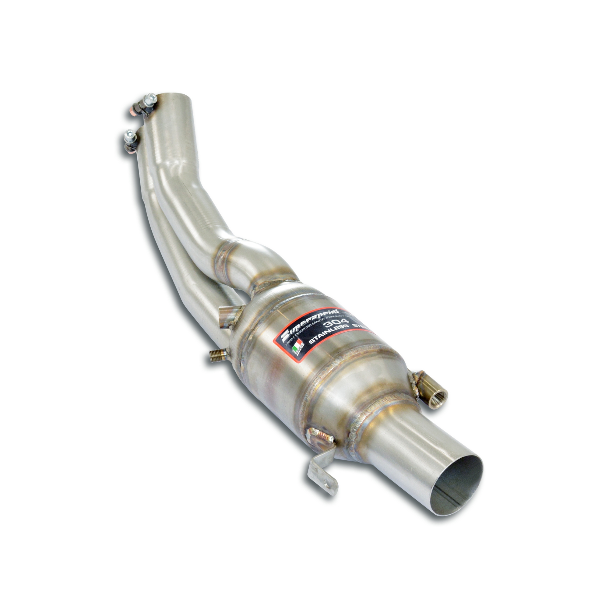 Anteriore con catalizzatore metallico destro