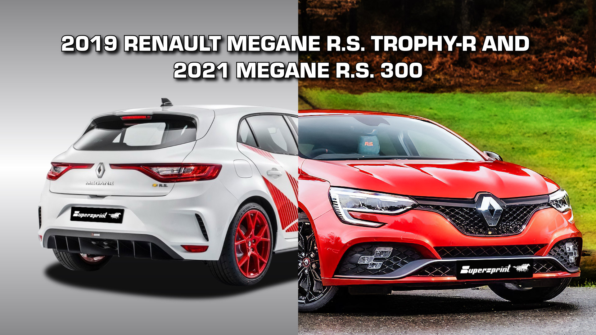 Impianto di scarico per RENAULT MEGANE IV 1.8T R.S. Trophy-R (300 Hp) 2019 ->
