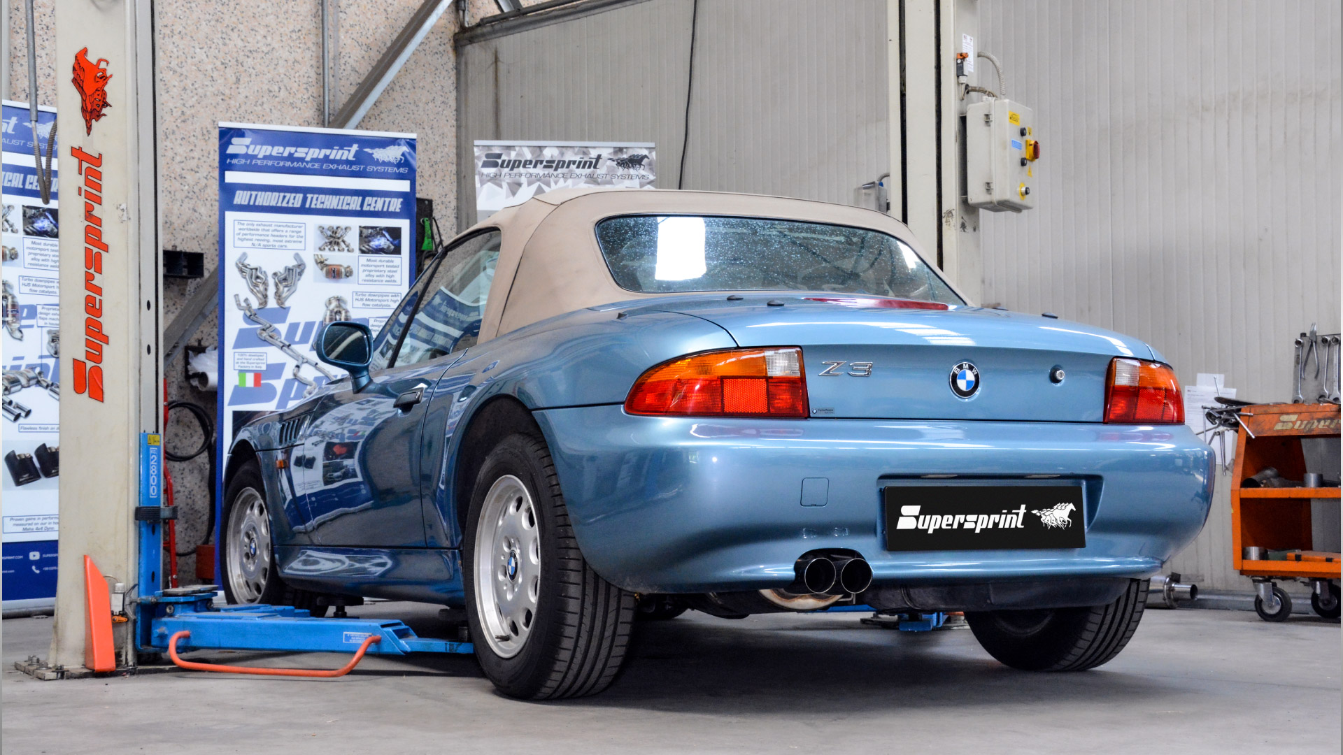 Impianto di scarico per BMW Z3 Roadster 1.9i 16v (M44) ' 95 -> '99