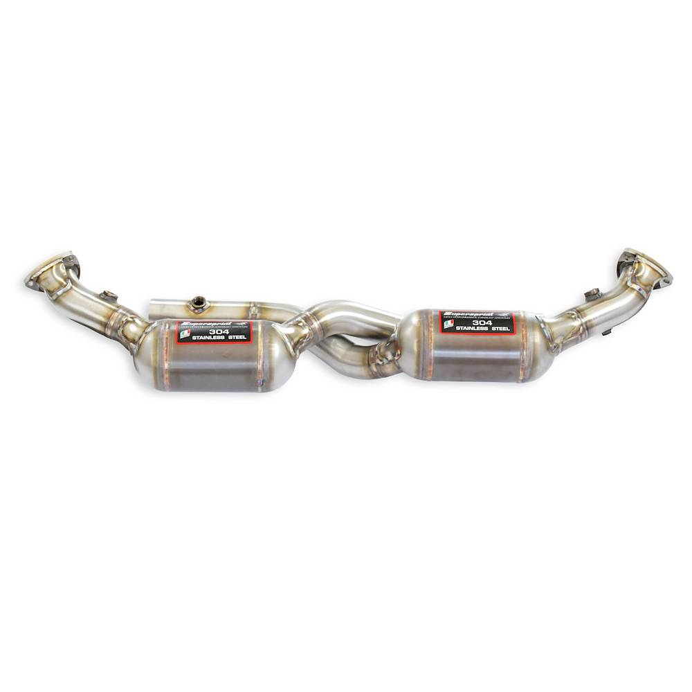 Anteriore con catalizzatore metallico Destro + Sinistro 200CPSI