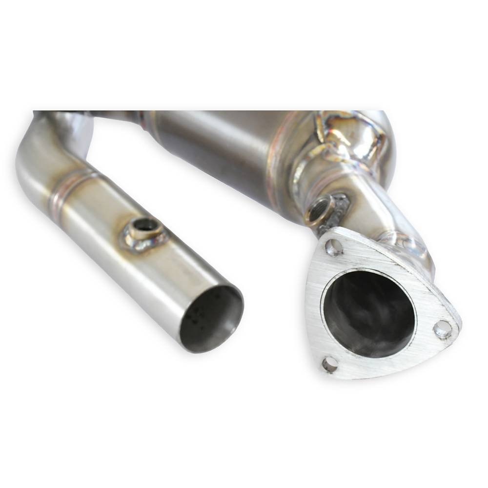 Anteriore con catalizzatore metallico Destro + Sinistro 200CPSI