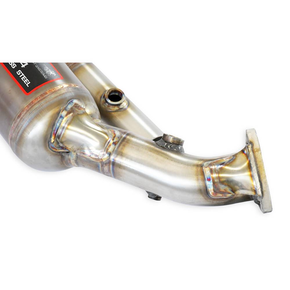 Anteriore con catalizzatore metallico Destro + Sinistro 200CPSI