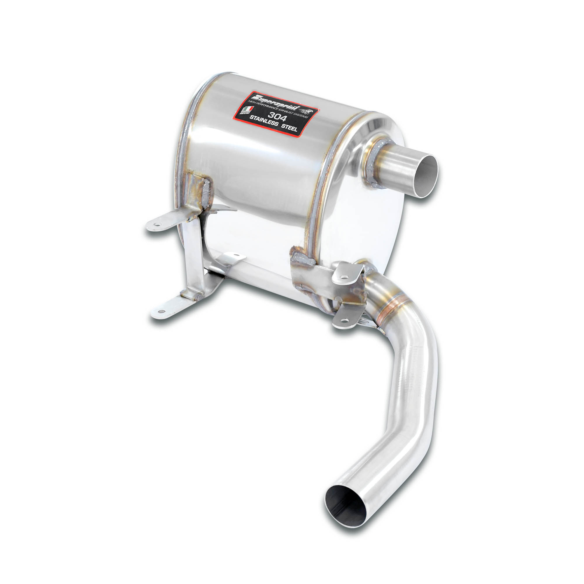 Sport Mufflers Package, quad tips (with EEC Homologation)