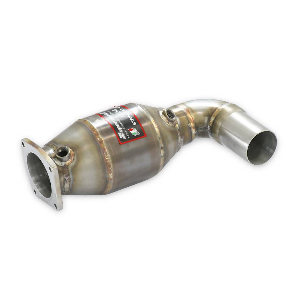 Scarico anteriore Destro con catalizzatore metallico