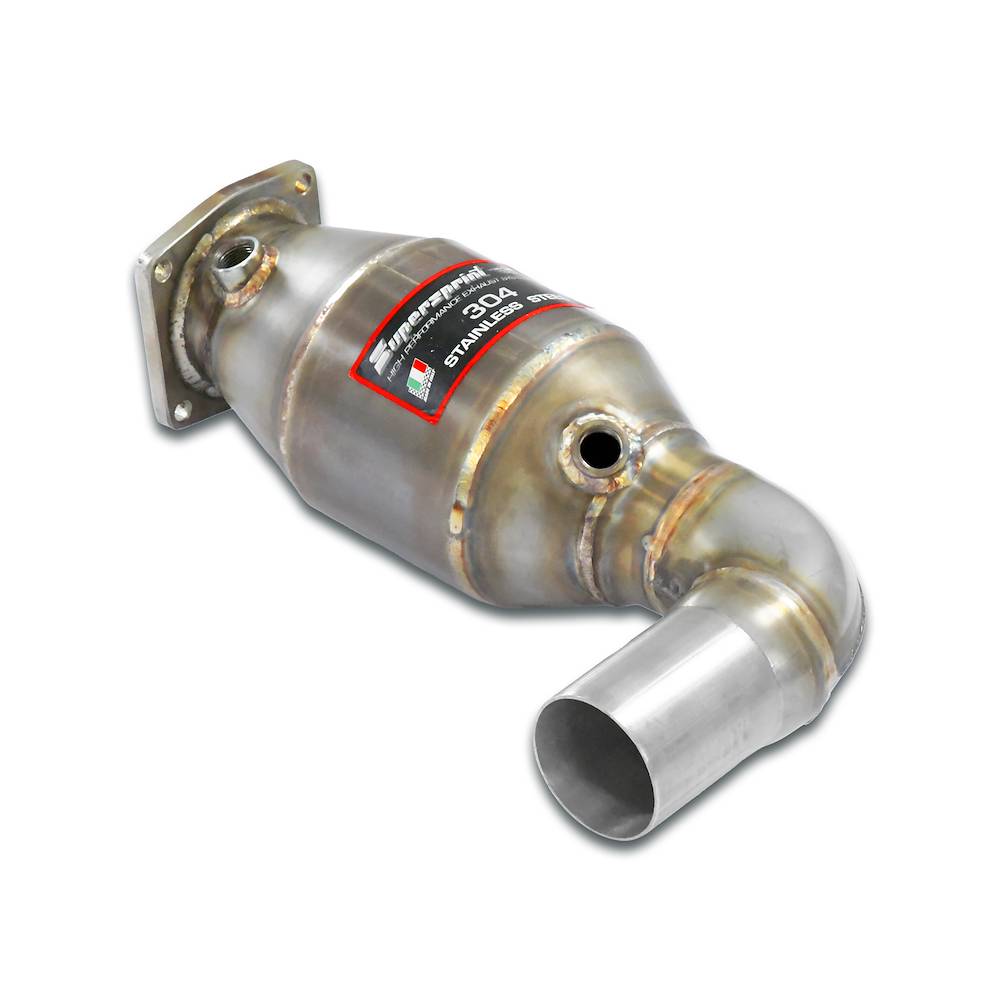 Scarico anteriore Destro con catalizzatore metallico