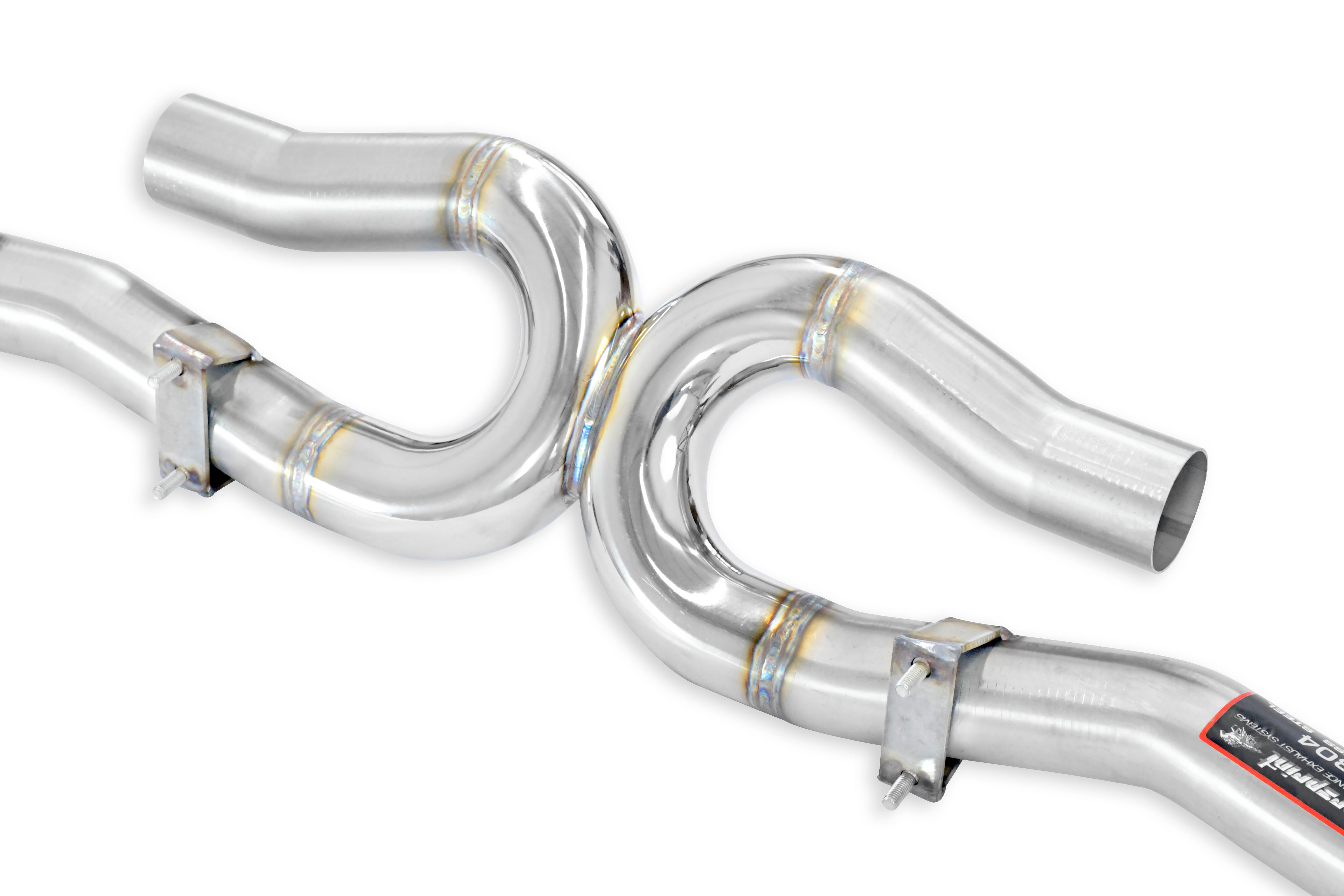 "X-Pipe"<br>(Sostituisce centrale di serie)
