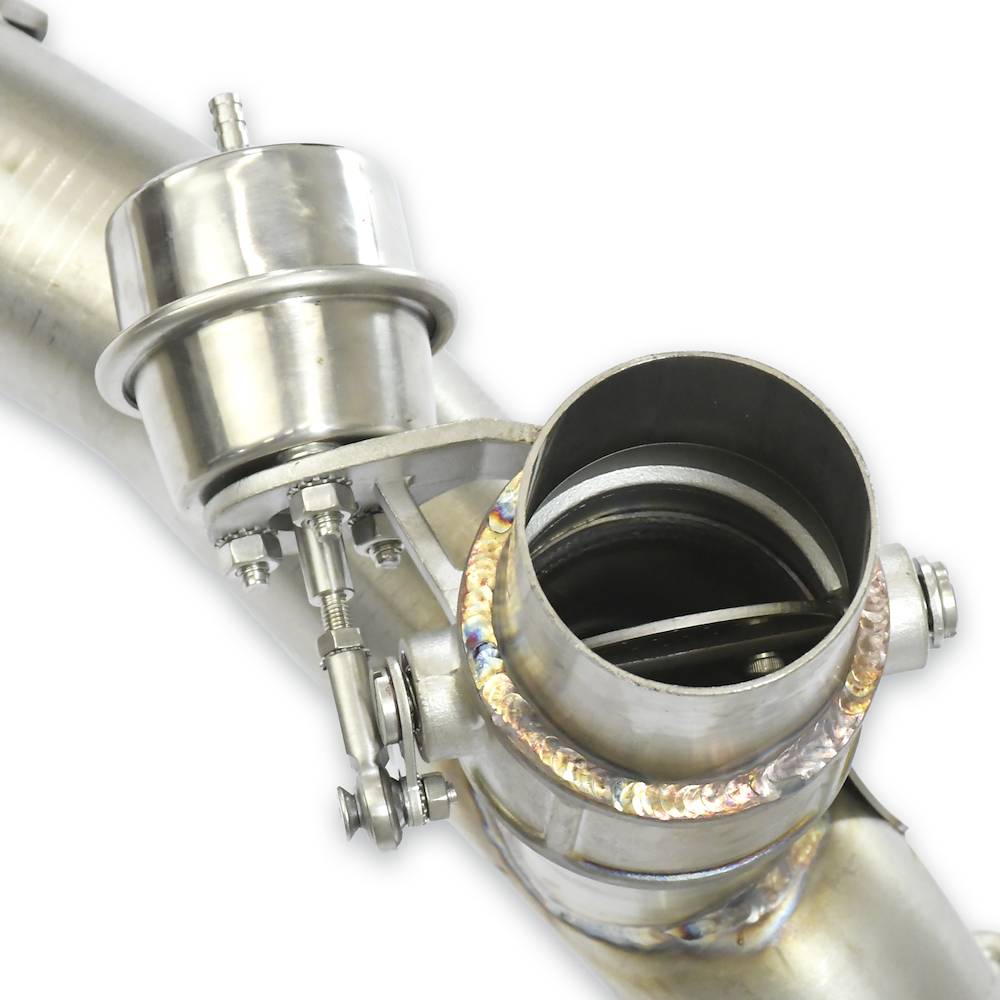 "X-Pipe" + valvola Destro - Sinistro