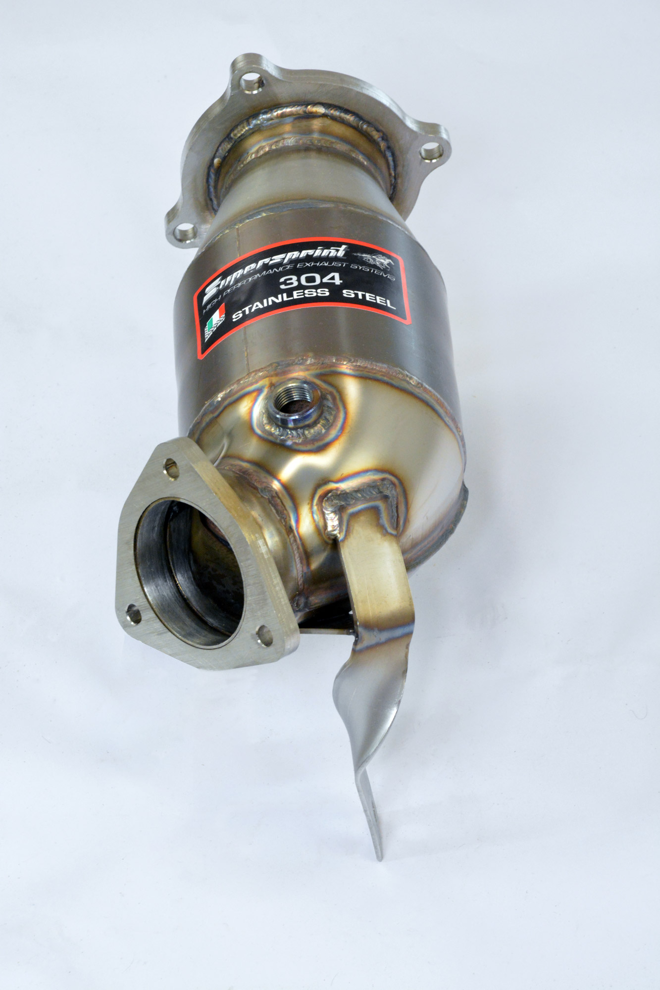 Downpipe + catalizzatore metallico<br>(Guida a sinistra / destra)