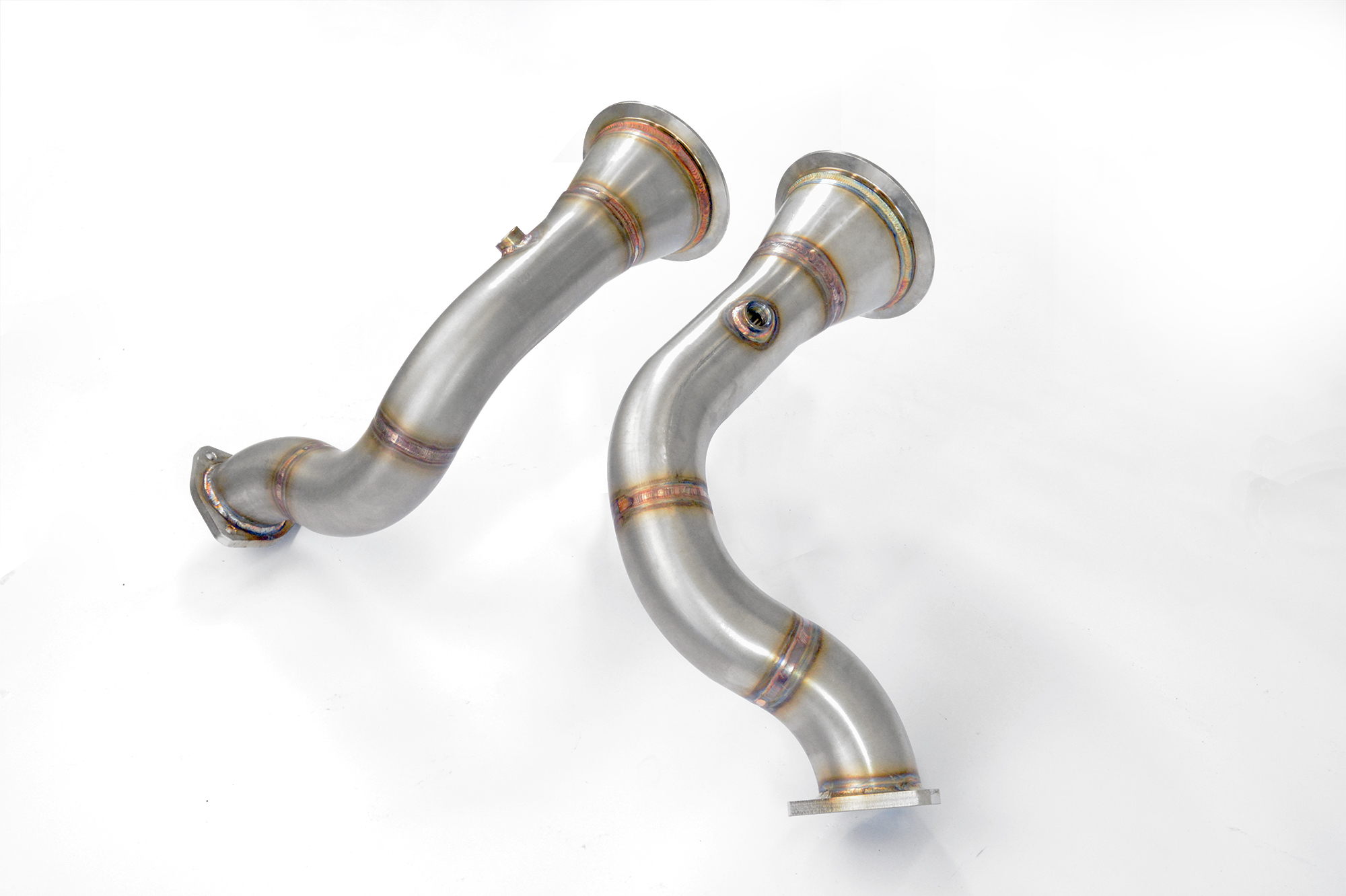 Kit downpipe Destro + Sinistro<br>(Sostituisce catalizzatore)
