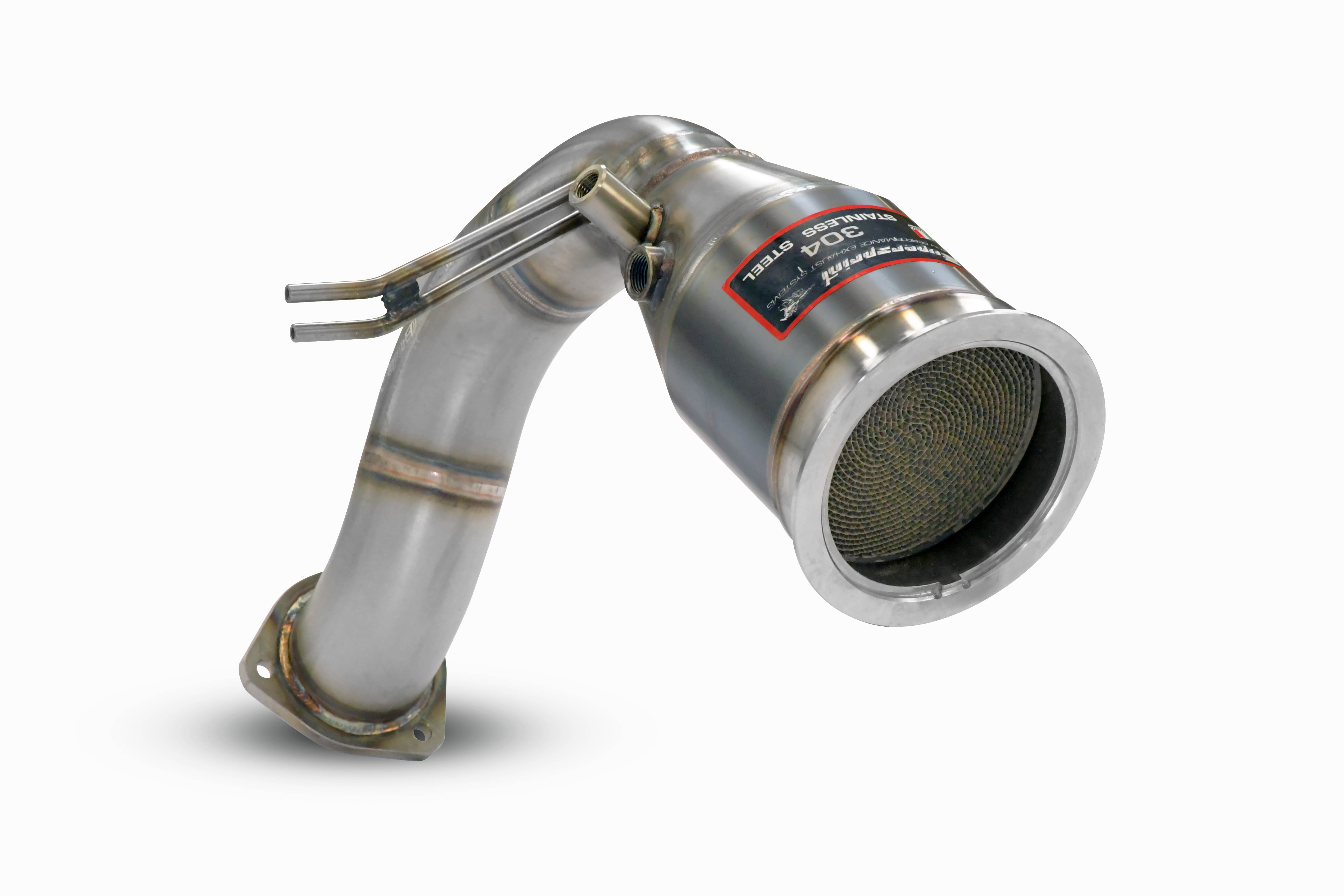 Downpipe Destro + Catalizzatore metallico 